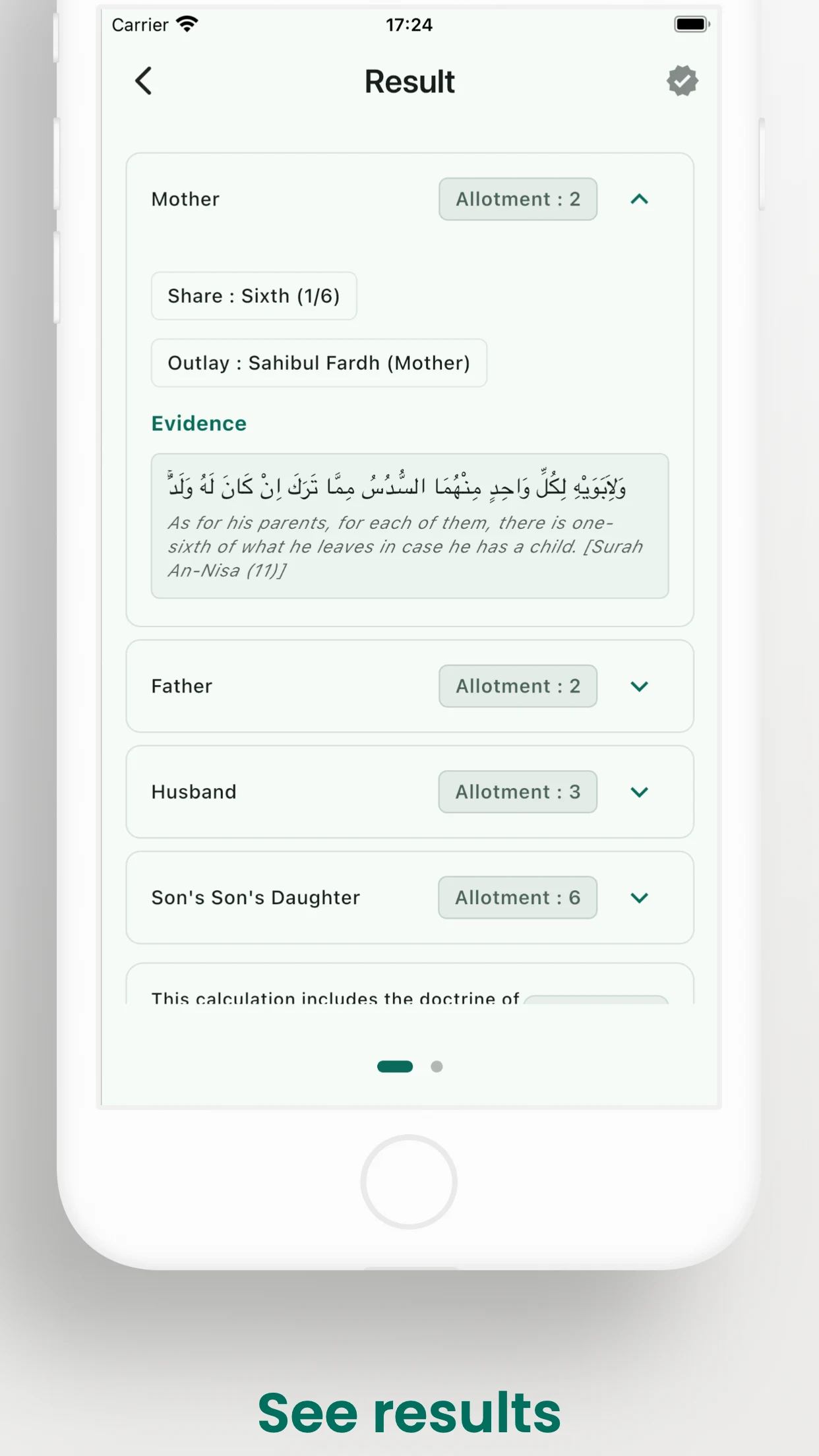 Faraid - Learn & Calculator screenshot